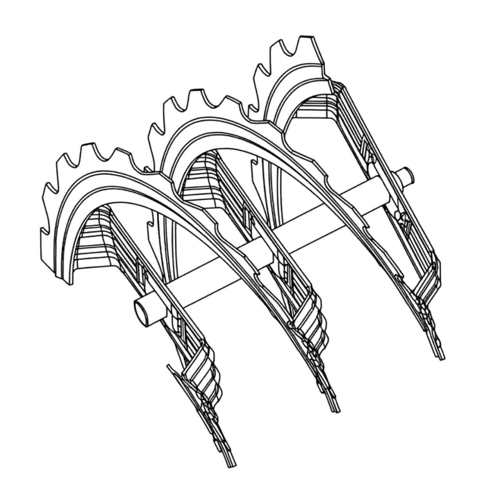 Schnecke 14 Zoll, Band, 30, Ls, Links Ma4 5819706-03 in der Gruppe  bei GPLSHOP (5819706-03)