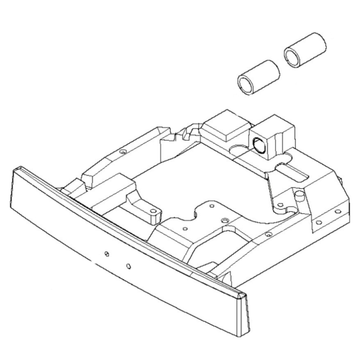 Halterung K46 in der Gruppe Ersatzteile / Ersatzteile Rider / Ersatzteile Husqvarna Rider 316TXs AWD bei GPLSHOP (5822446-01)