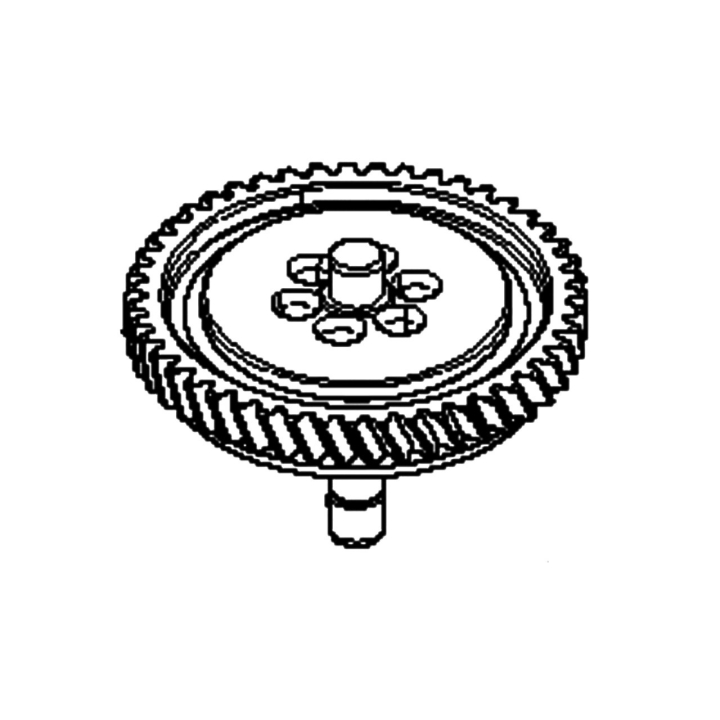 Schrägstirnrad kpl in der Gruppe Ersatzteile / Ersatzteile Heckenscheren / Ersatzteile Husqvarna 520iHD70 bei GPLSHOP (5823630-01)