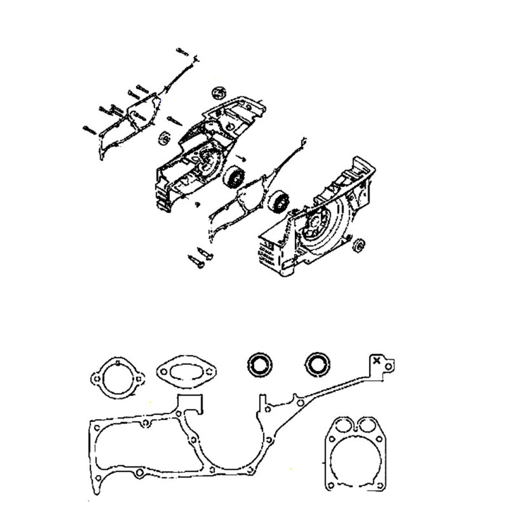 Kurbelgehäuse-Kit Ersatzteil K1270 in der Gruppe  bei GPLSHOP (5824150-04)