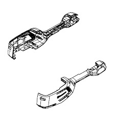 Gehäusebaugruppe L/R 36V 5825651-01 in der Gruppe Ersatzteile / Ersatzteile Freischneider / Ersatzteile Husqvarna 115iL bei GPLSHOP (5825651-01)