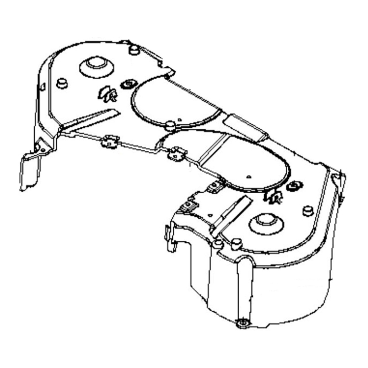 Gehäuse in der Gruppe Ersatzteile / Ersatzteile Rasentraktoren / Ersatzteile Husqvarna LT 151 bei GPLSHOP (5832988-01)
