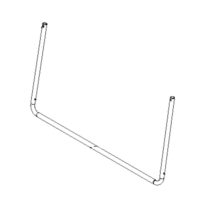 Rahmen,Vorne,Tex/Crd in der Gruppe Ersatzteile / Ersatzteile Rasentraktoren / Ersatzteile Husqvarna TC 238 bei GPLSHOP (5835115-01)