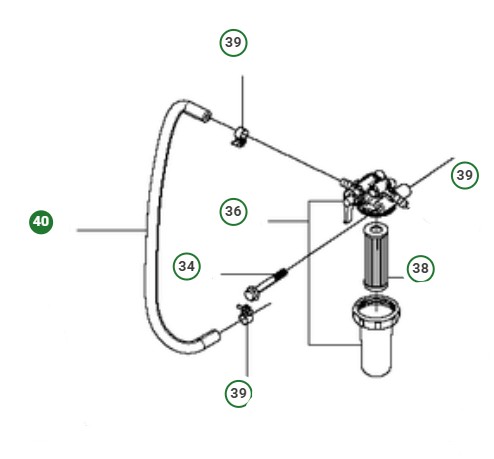 Kraftstoffschlauch 450 in der Gruppe bei GPLSHOP (5855105-04)