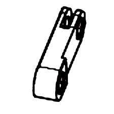 Verbindungsarm 5856035-01 in der Gruppe Ersatzteile / Ersatzteile Motorsägen / Ersatzteile Husqvarna 240i bei GPLSHOP (5856035-01)