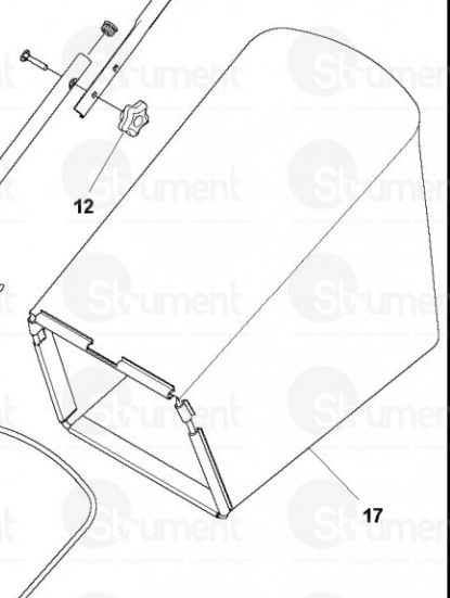 GRASS BAG ASSY 2,3 CU FT, 21 I in der Gruppe  bei GPLSHOP (5871004-09)