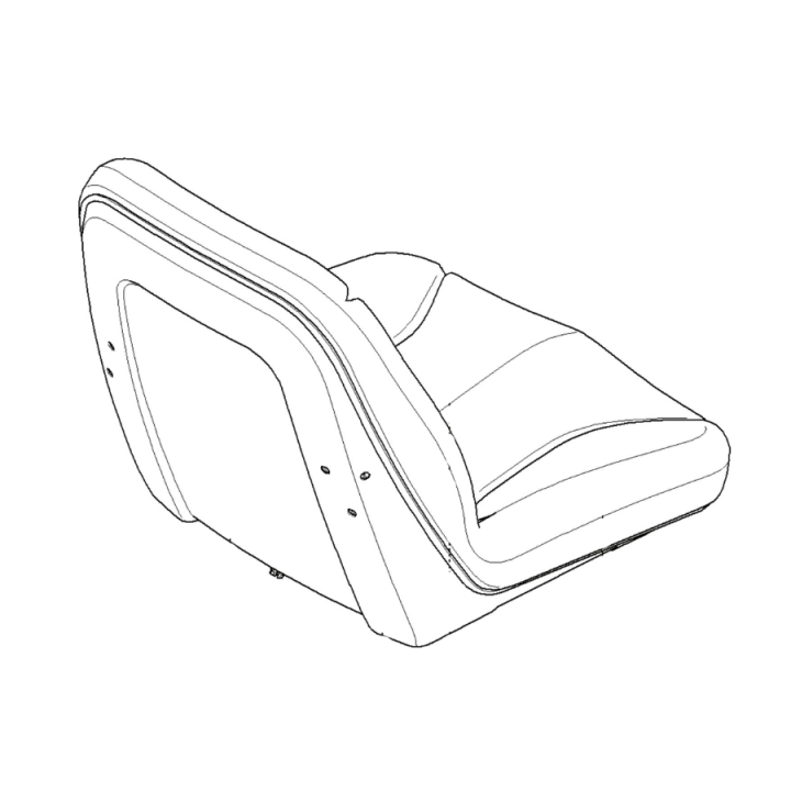 Sitzbausatz High Jonsered in der Gruppe Ersatzteile / Ersatzteile Gräsklippare / Ersatzteile Jonsered Åkgräsklippare / Ersatzteile Jonsered FR 2218FA2 bei GPLSHOP (5876053-04)