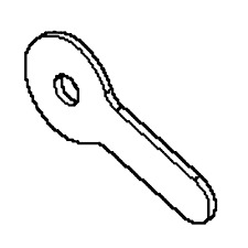 Washer 5878730-01 in der Gruppe Ersatzteile / Ersatzteile Motorsägen / Ersatzteile Husqvarna T525 bei GPLSHOP (5878730-01)