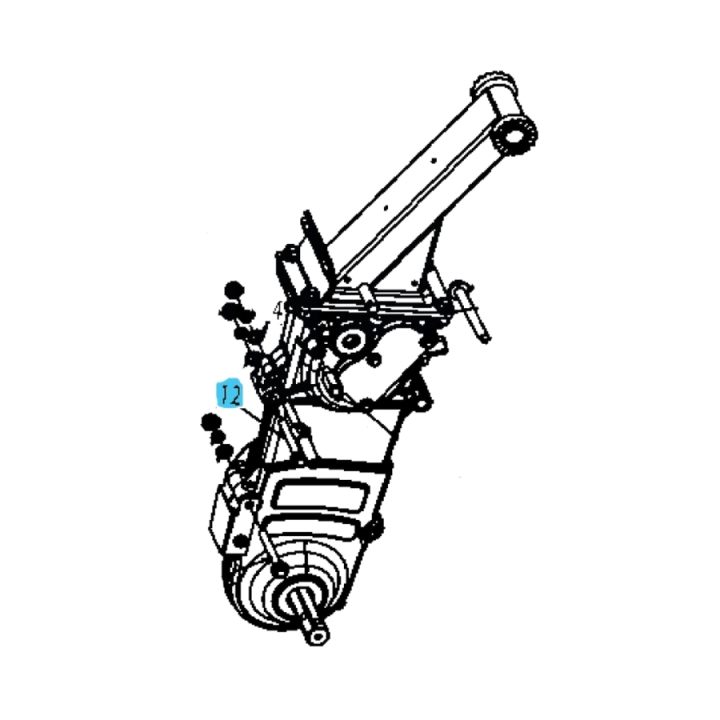 Schrauben 5879372-01 in der Gruppe Ersatzteile / Ersatzteile für Husqvarna Motorhacken / Ersatzteile Husqvarna TF230 bei GPLSHOP (5879372-01)