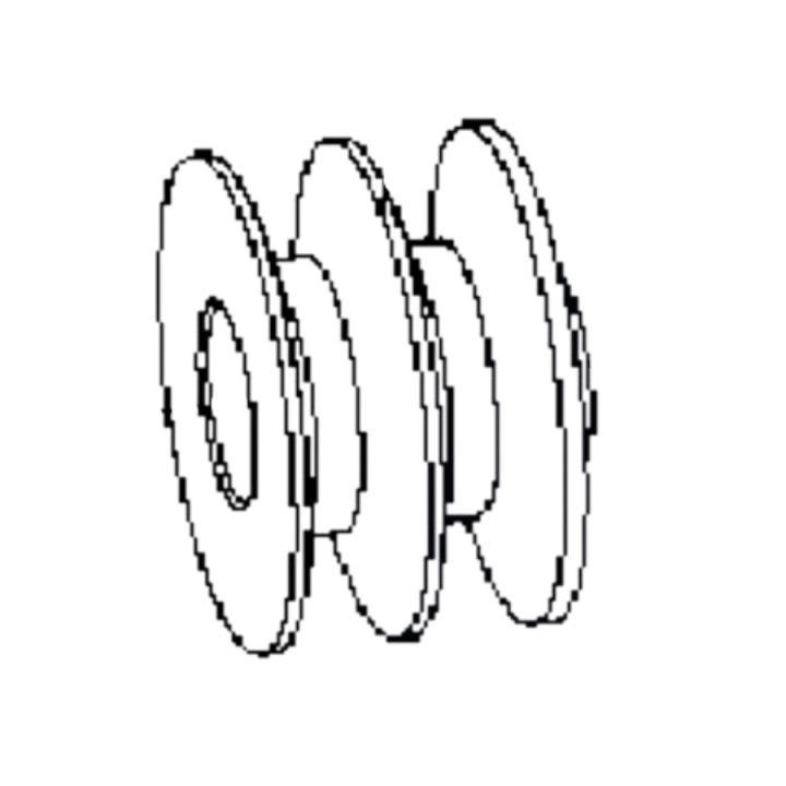 Rolle 5879537-01 in der Gruppe Ersatzteile / Ersatzteile für Husqvarna Motorhacken / Ersatzteile Husqvarna TF230 bei GPLSHOP (5879537-01)