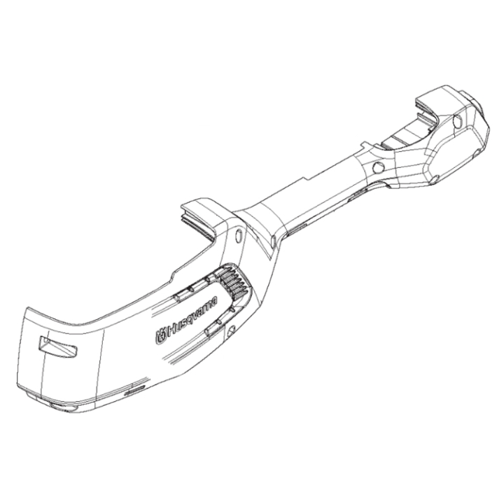 Abdeckung rechts in der Gruppe Ersatzteile / Ersatzteile Freischneider / Ersatzteile Husqvarna 136LiL bei GPLSHOP (5881460-01)