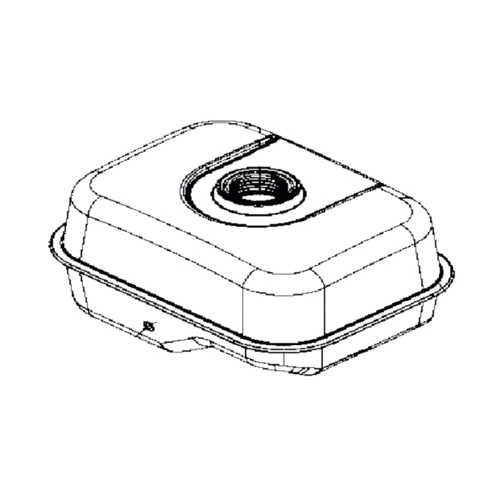 Gasbehälter 5881777-01 in der Gruppe Ersatzteile / Ersatzteile für Husqvarna Motorhacken / Ersatzteile Husqvarna TF230 bei GPLSHOP (5881777-01)