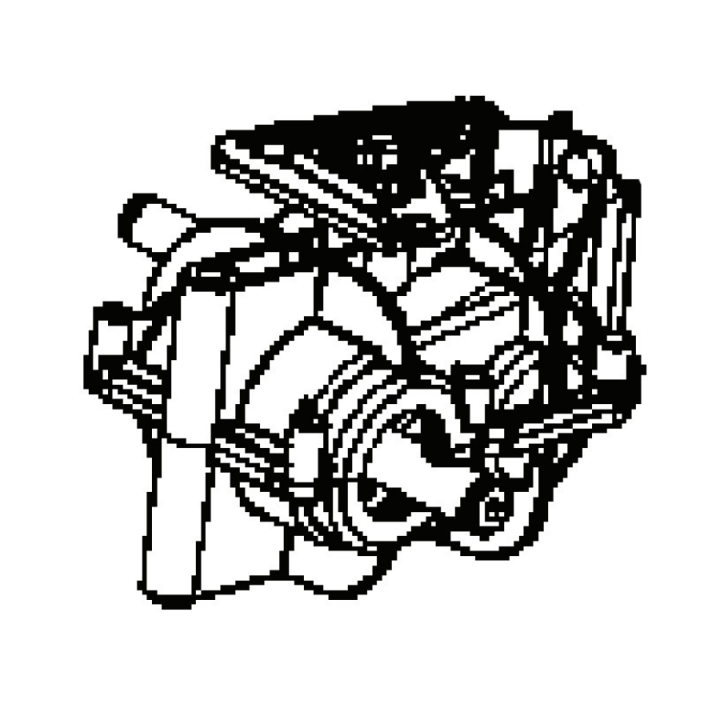 Getriebe 5884212-01 in der Gruppe Ersatzteile / Ersatzteile für Husqvarna Motorhacken / Ersatzteile Husqvarna TF325 bei GPLSHOP (5884212-01)
