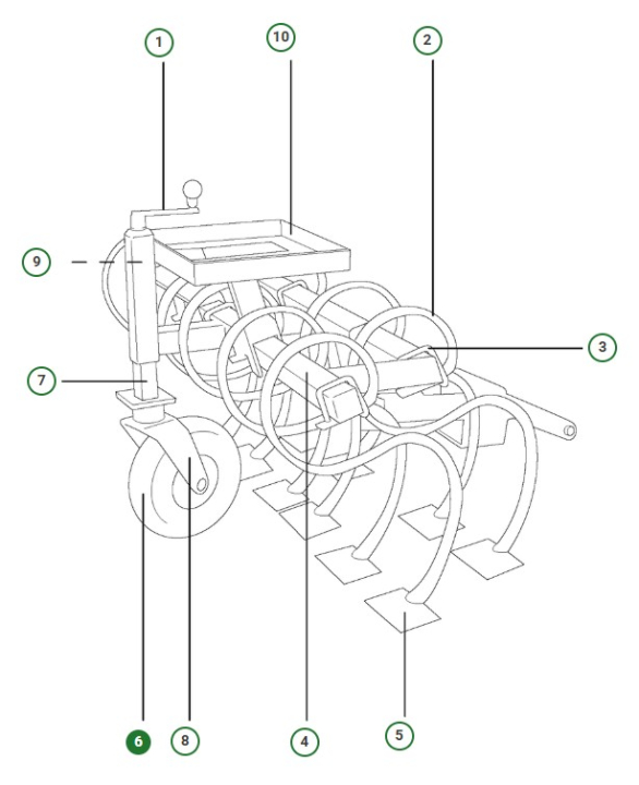 Stützrad 5886844-01 in der Gruppe bei GPLSHOP (5886844-01)