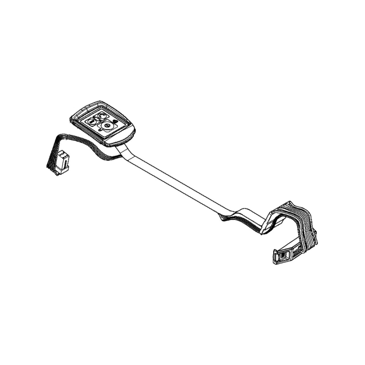 Verdrahtung Baugruppe Pole Hedge Main in der Gruppe Ersatzteile / Ersatzteile Heckenscheren / Ersatzteile Husqvarna 520iHT4 bei GPLSHOP (5893003-01)