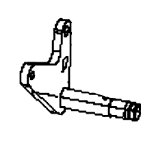 Armschienenversteller-Schweißkonstruktion links 5893324-01 in der Gruppe  bei GPLSHOP (5893324-01)