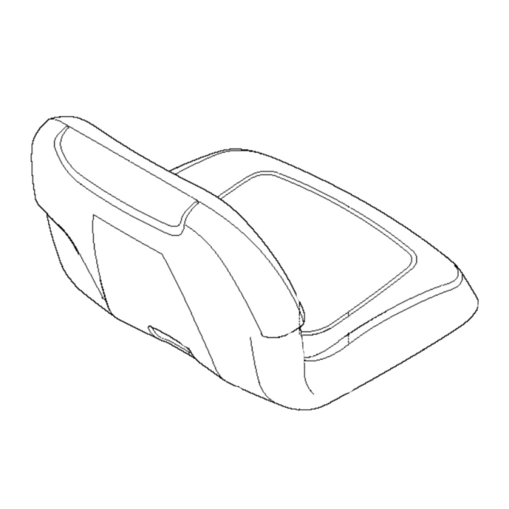 Jonsered, Low Back in der Gruppe Ersatzteile / Ersatzteile Jonsered Aufsitzrasenmäher / Ersatzteile Jonsered FR 2216 MA 4x4 bei GPLSHOP (5893459-01)