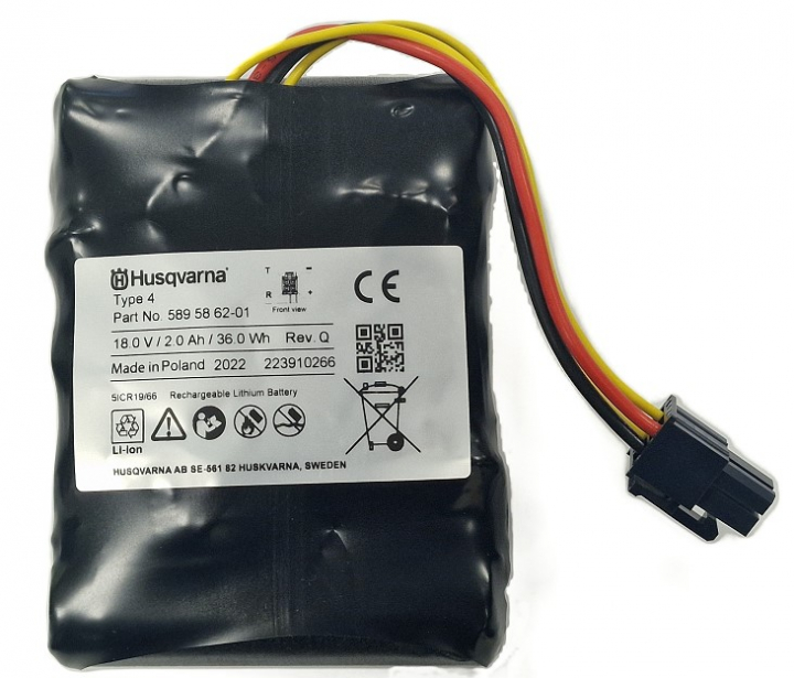 Batterie Automower Li-ion 310/315/315X in der Gruppe Ersatzteile Roboter Rasenmäher / Batterien für Husqvarna Automower® / Akku 310, 315 & 315X bei GPLSHOP (5895862-01)