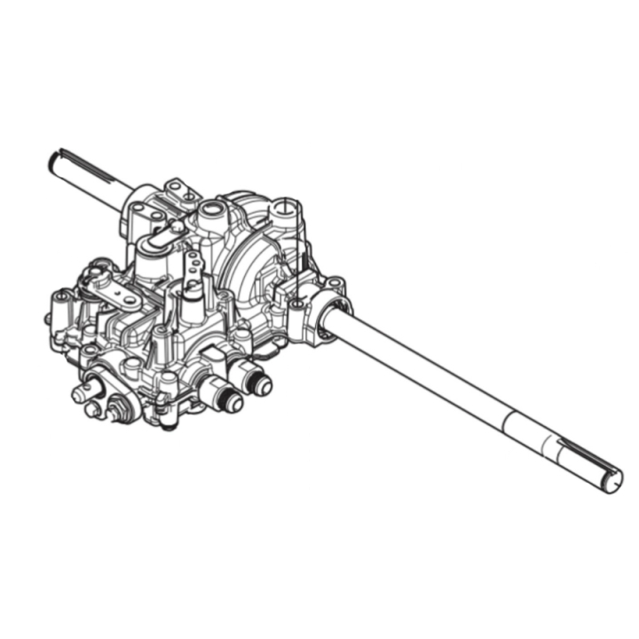 Getriebe Allrad vorne in der Gruppe Ersatzteile / Ersatzteile Rider / Ersatzteile Husqvarna Rider 420 TSX AWD bei GPLSHOP (5897519-01)