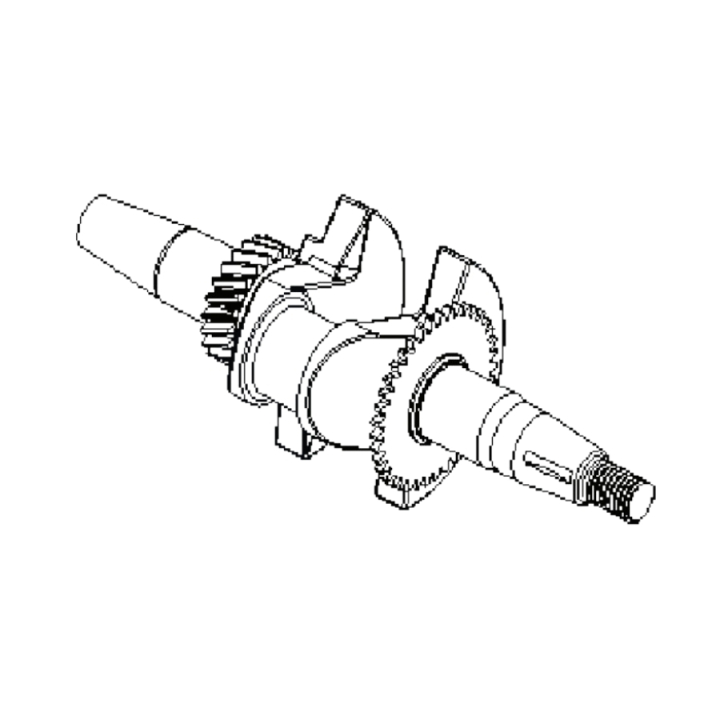 Kurbelwelle 5898704-01 in der Gruppe Ersatzteile / Ersatzteile Övriga Reservdelar / Ersatzteile McCulloch Jordfräsar / Ersatzteile McCulloch MFT44 100 bei GPLSHOP (5898704-01)