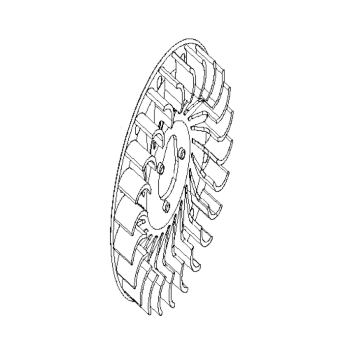 Fan 5898932-01 in der Gruppe Ersatzteile / Ersatzteile Övriga Reservdelar / Ersatzteile McCulloch Jordfräsar / Ersatzteile McCulloch MFT44 100 bei GPLSHOP (5898932-01)