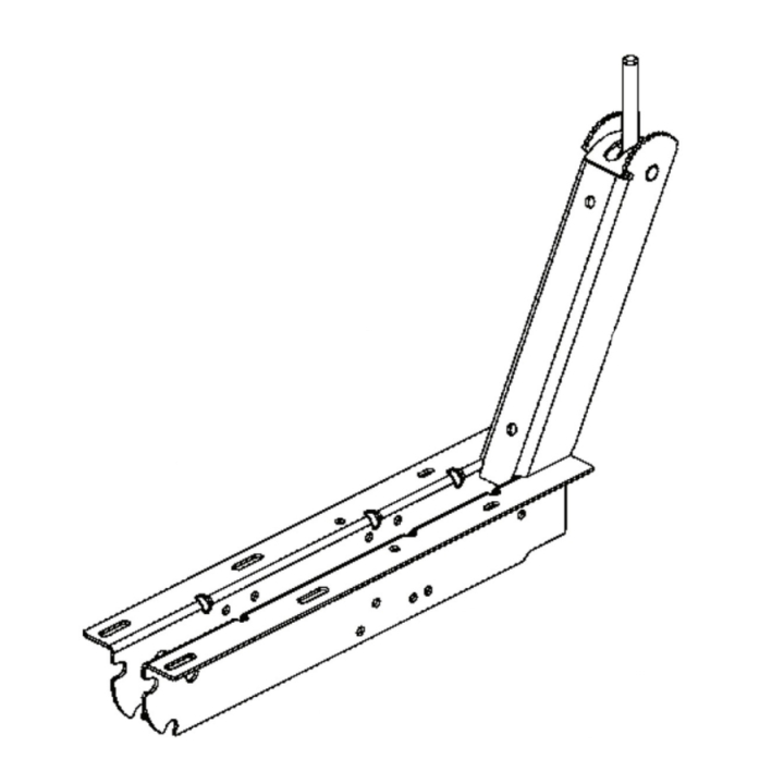 Rahmen in der Gruppe Ersatzteile / Ersatzteile für Husqvarna Motorhacken / Ersatzteile Husqvarna TF335 bei GPLSHOP (5902131-01)
