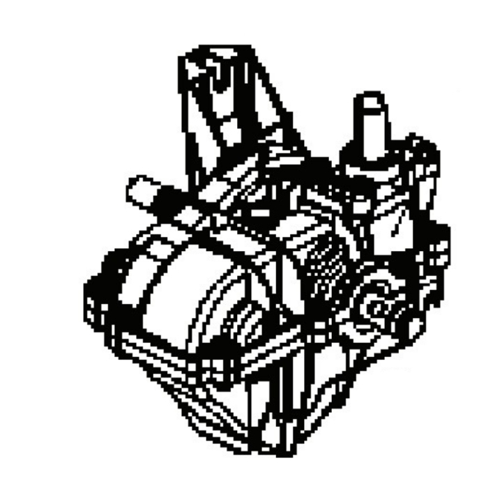 Getriebe in der Gruppe Ersatzteile / Ersatzteile für Husqvarna Motorhacken / Ersatzteile Husqvarna TF335 bei GPLSHOP (5902133-01)