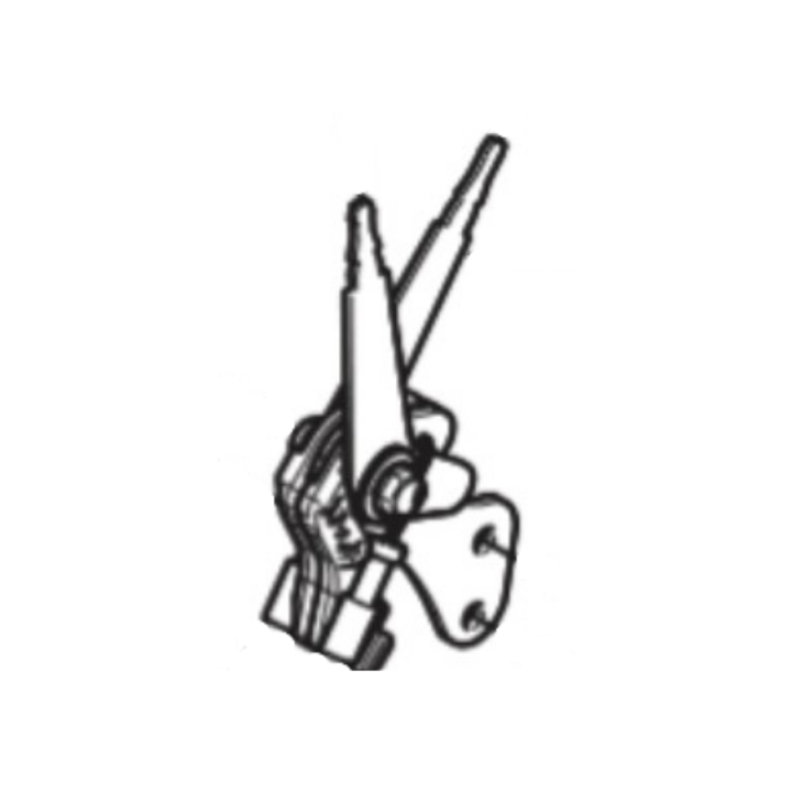 Drosselklappensteuerung mit Choke A in der Gruppe Ersatzteile / Ersatzteile Rider / Ersatzteile Husqvarna Rider 420 TSX AWD bei GPLSHOP (5904311-01)