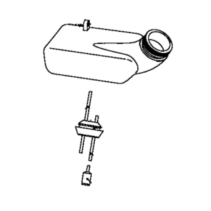 Kraftstofftank-Kit Kraftstofftank-Kit Se 5907222-01 in der Gruppe Ersatzteile / Ersatzteile Övriga Reservdelar / Ersatzteile McCulloch Lövblåsare / Ersatzteile McCulloch GBV322 bei GPLSHOP (5907222-01)