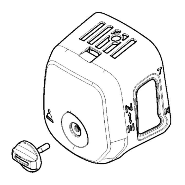 Luftfilterdeckel Komplett 5909323-01 in der Gruppe  bei GPLSHOP (5909323-01)
