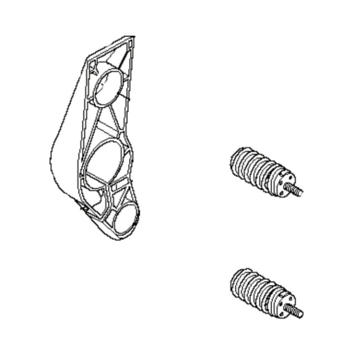 Halter-Kit Antivibration 5911860-01 in der Gruppe Ersatzteile / Ersatzteile Freischneider / Ersatzteile Husqvarna 545RX/T/Autotune bei GPLSHOP (5911860-01)