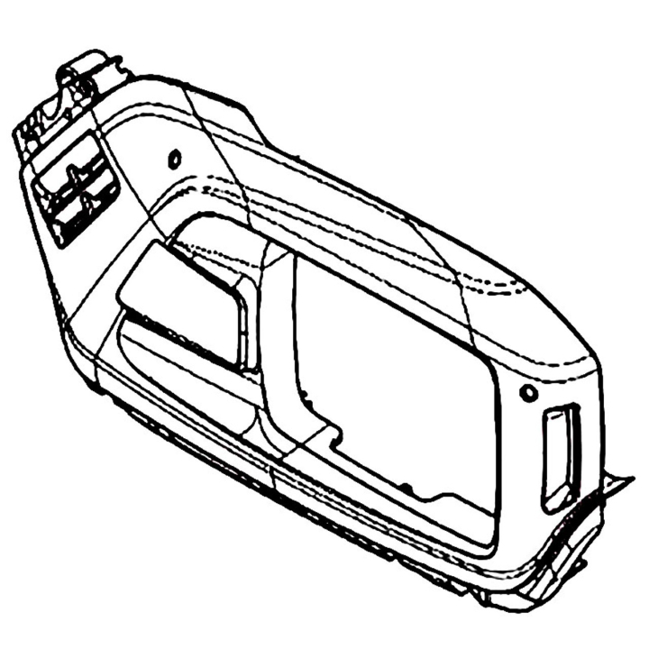 Gehäuse links in der Gruppe Ersatzteile / Ersatzteile Heckenscheren / Ersatzteile Husqvarna 525iHE4 bei GPLSHOP (5914446-02)