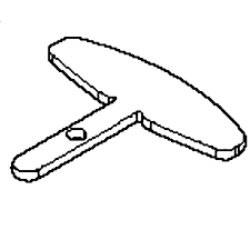 Schutzklingenspitze in der Gruppe Ersatzteile / Ersatzteile Heckenscheren / Ersatzteile Husqvarna 520iHD70 bei GPLSHOP (5927379-02)