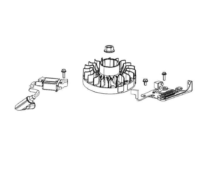 Schwungrad Assy Rvm120 Schwungrad 5930596-01 in der Gruppe bei GPLSHOP (5930596-01)