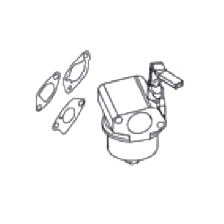 Vergaser L33-2,Mit Dichtungen,Ep 5931098-01 in der Gruppe Ersatzteile / Ersatzteile für Husqvarna Motorhacken / Ersatzteile Husqvarna TF224 bei GPLSHOP (5931098-01)