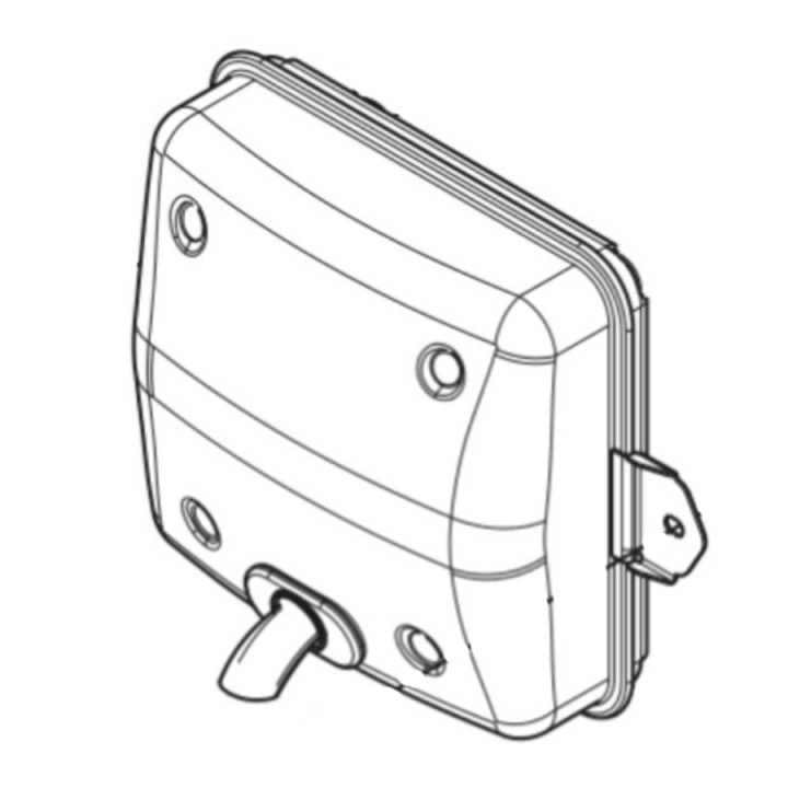 Schalldämpfer in der Gruppe Ersatzteile / Ersatzteile Rider / Ersatzteile Husqvarna Rider 420 TSX AWD bei GPLSHOP (5931312-01)