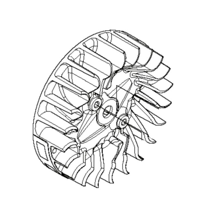 Schwungrad Husqvarna 592XPG in der Gruppe Ersatzteile / Ersatzteile Motorsägen / Ersatzteile Husqvarna 592XP/G bei GPLSHOP (5932399-02)