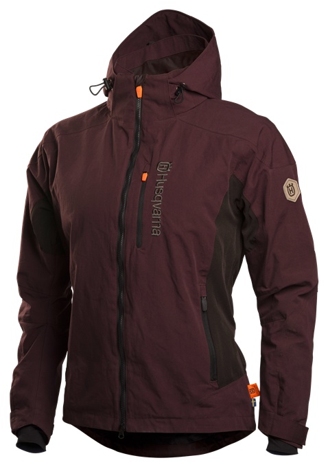Husqvarna Xplorer Shell jacket women grape purple, XS in der Gruppe Husqvarna Forst- und Garten produkte / Husqvarna Kleidung/Ausrüstung / Freizeitkleidung Xplorer bei GPLSHOP (5932504-42)