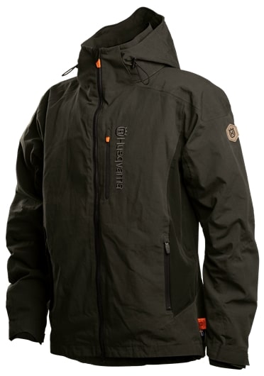 Husqvarna Xplorer Shell jacket men forest green in der Gruppe Husqvarna Forst- und Garten produkte / Husqvarna Kleidung/Ausrüstung / Freizeitkleidung Xplorer bei GPLSHOP (5932505)