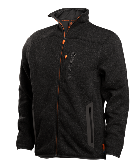 Husqvarna Xplorer Fleece jacket men granite grey in der Gruppe Husqvarna Forst- und Garten produkte / Husqvarna Kleidung/Ausrüstung / Freizeitkleidung Xplorer bei GPLSHOP (5932523-46)