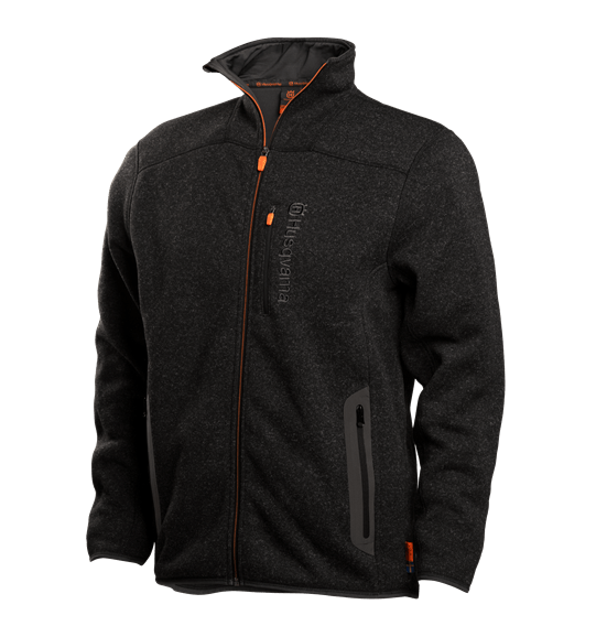 Husqvarna Xplorer Fleece jacket men granite grey in der Gruppe Husqvarna Forst- und Garten produkte / Husqvarna Kleidung/Ausrüstung / Freizeitkleidung Xplorer bei GPLSHOP (5932523-54)