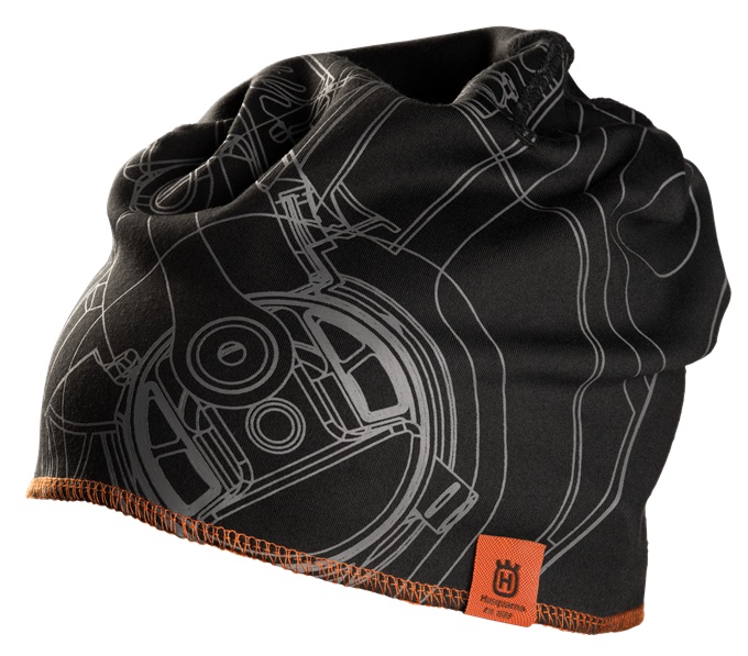 Husqvarna Xplorer Beanie mit Sägenmotiv in der Gruppe Husqvarna Forst- und Garten produkte / Husqvarna Kleidung/Ausrüstung / Freizeitkleidung Xplorer bei GPLSHOP (5932537-01)