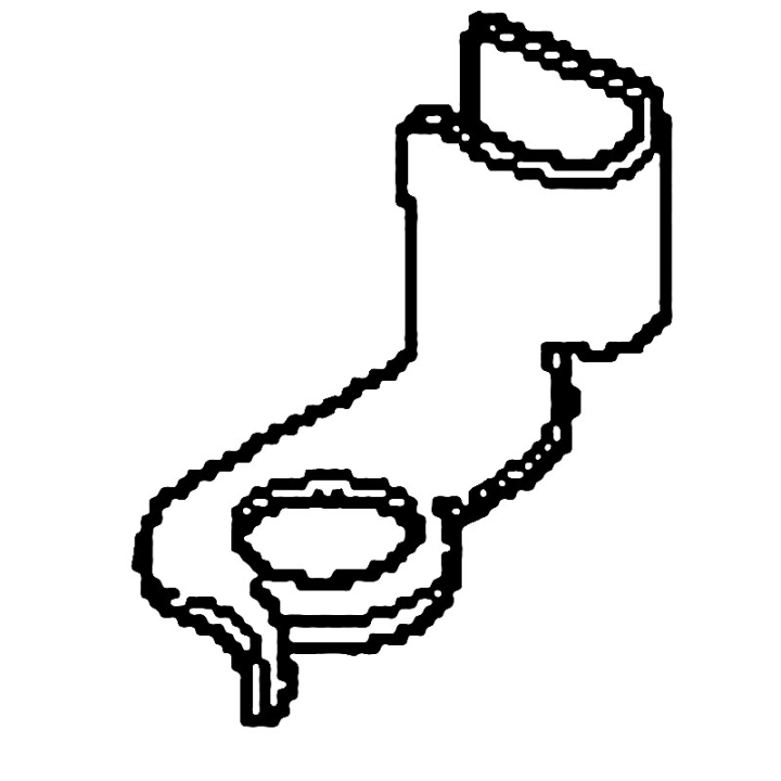 Drahthalter in der Gruppe Ersatzteile / Ersatzteile Heckenscheren / Ersatzteile Husqvarna 522HDR75X bei GPLSHOP (5938211-01)