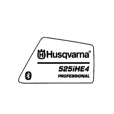 Aufkleber Produkt 525Ihe4 Bt in der Gruppe Ersatzteile / Ersatzteile Heckenscheren / Ersatzteile Husqvarna 525iHE4 bei GPLSHOP (5940951-18)