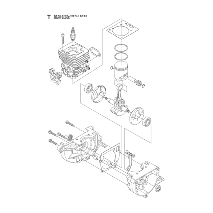 Kurzer Block Kompl. 535Fbx in der Gruppe bei GPLSHOP (5947294-01)