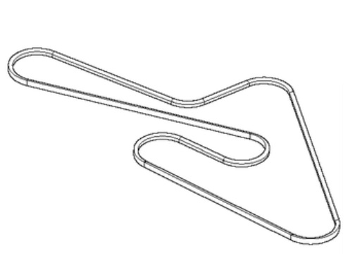 Riemen Ersatzteilkit Riemen 5949639-01 in der Gruppe  bei GPLSHOP (5949639-01)