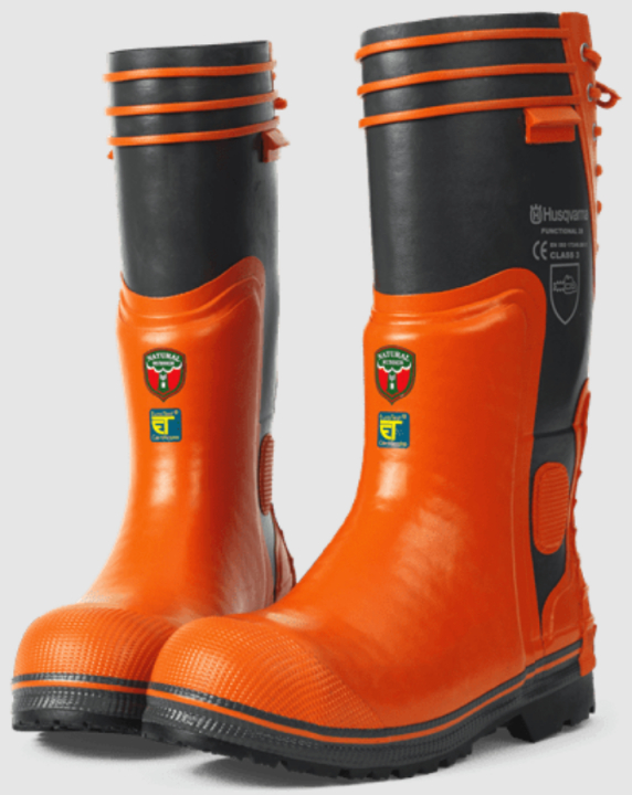 Schnittschutzstiefel Husqvarna Functional 28, 45 in der Gruppe Husqvarna Forst- und Garten produkte / Husqvarna Kleidung/Ausrüstung / Schnittschutzstiefel bei GPLSHOP (5950024-45)