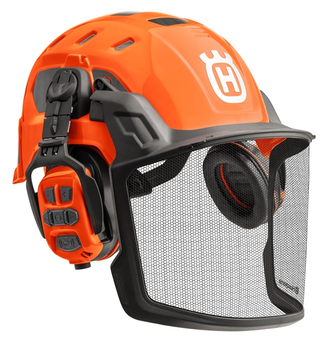 Forsthelm Husqvarna Technical X-com R, Bluetooth & FM radio in der Gruppe Husqvarna Forst- und Garten produkte / Husqvarna Kleidung/Ausrüstung / Forsthelm bei GPLSHOP (5950843-01)