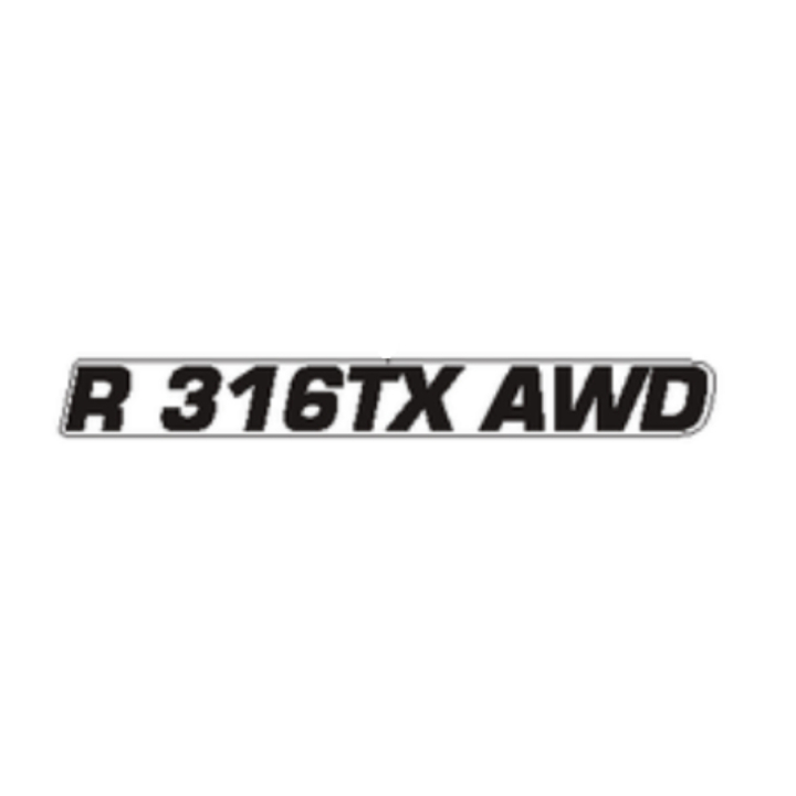 Aufklebermotorhaube R 316tx Allradantrieb in der Gruppe bei GPLSHOP (5952749-04)