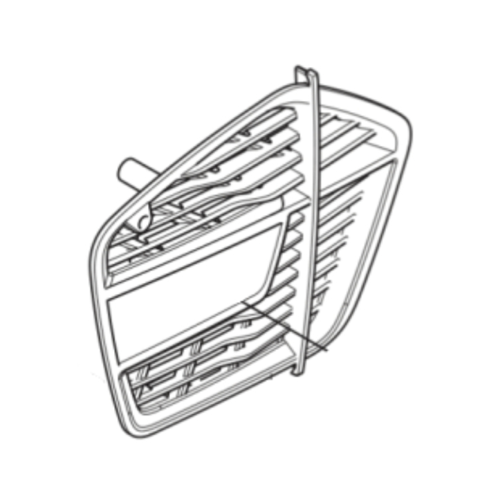 Lufteinlass-Kettensäge 340I 5958933-01 in der Gruppe Ersatzteile / Ersatzteile Motorsägen / Ersatzteile Husqvarna 435i bei GPLSHOP (5958933-01)